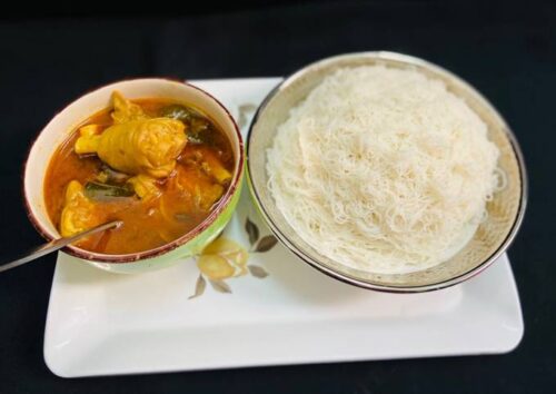 IDIYAPPAM MUTTON PAYA