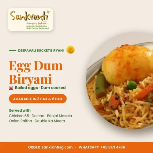 Egg Dum Biryani