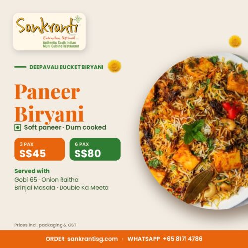Paneer Biryani